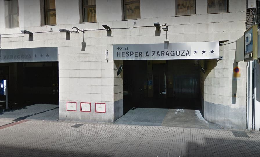 Отель Hesperia Zaragoza Centro Экстерьер фото